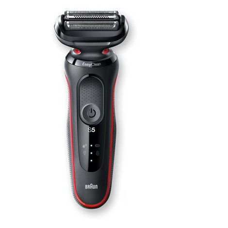 Braun | Shaver | 51-R1200s | Operating time (max) 50 min | Wet & Dry | Black/Red - 2